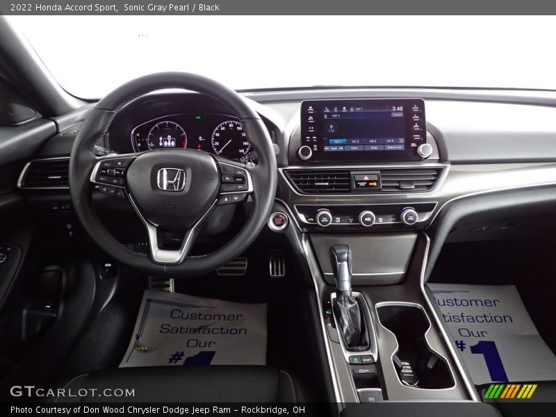 Sonic Gray Pearl / Black 2022 Honda Accord Sport