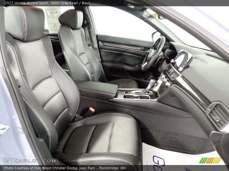 Sonic Gray Pearl / Black 2022 Honda Accord Sport