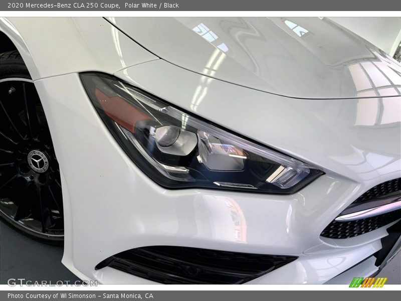 Polar White / Black 2020 Mercedes-Benz CLA 250 Coupe