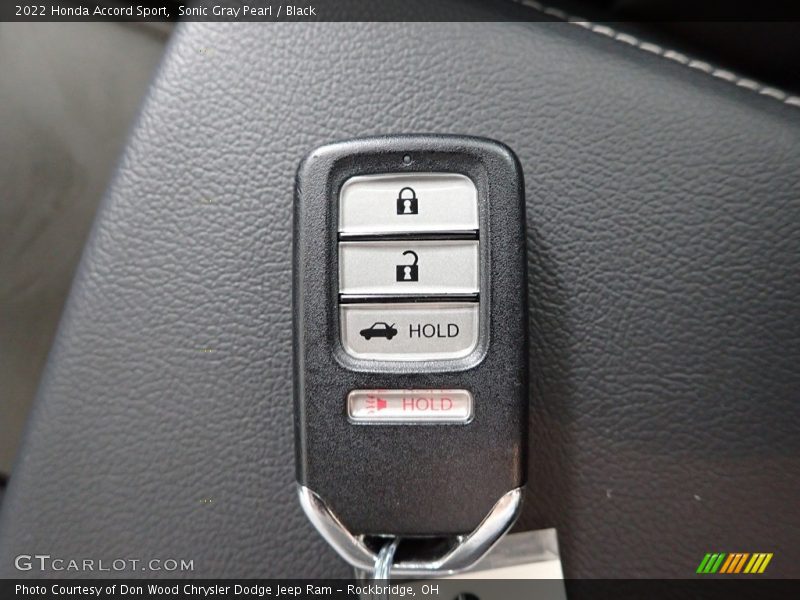 Sonic Gray Pearl / Black 2022 Honda Accord Sport