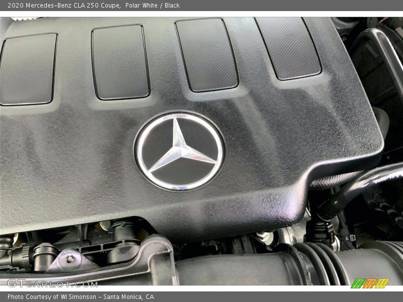 Polar White / Black 2020 Mercedes-Benz CLA 250 Coupe