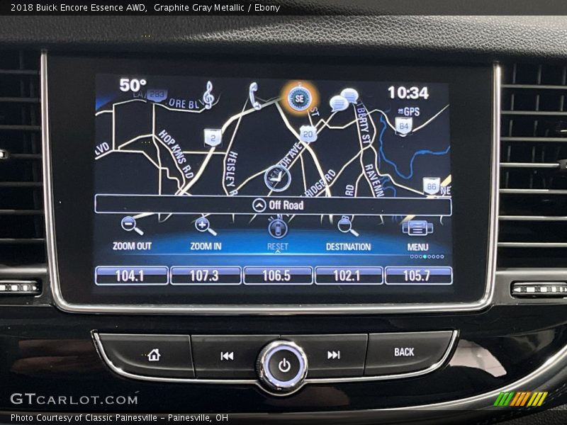 Graphite Gray Metallic / Ebony 2018 Buick Encore Essence AWD