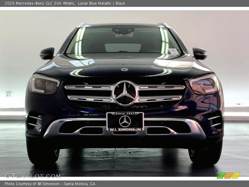 Lunar Blue Metallic / Black 2020 Mercedes-Benz GLC 300 4Matic