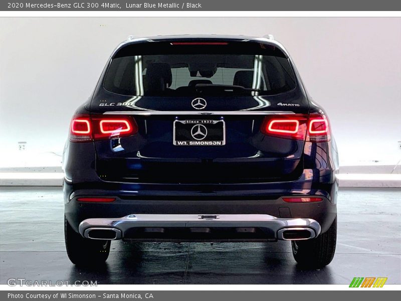 Lunar Blue Metallic / Black 2020 Mercedes-Benz GLC 300 4Matic