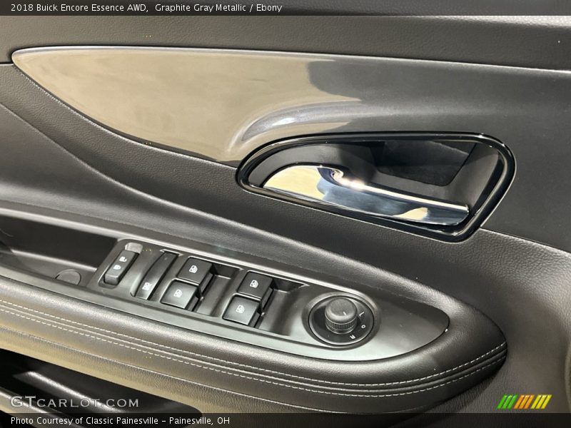 Graphite Gray Metallic / Ebony 2018 Buick Encore Essence AWD