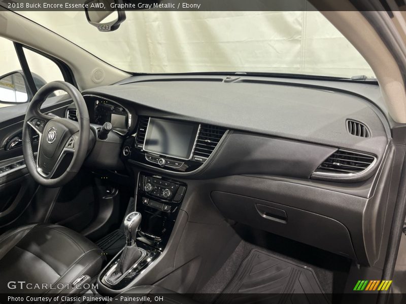 Graphite Gray Metallic / Ebony 2018 Buick Encore Essence AWD