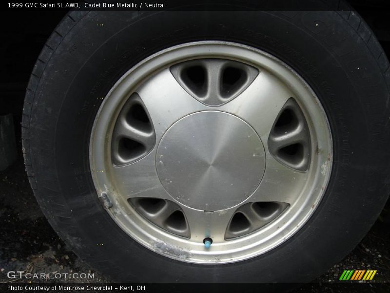 Cadet Blue Metallic / Neutral 1999 GMC Safari SL AWD