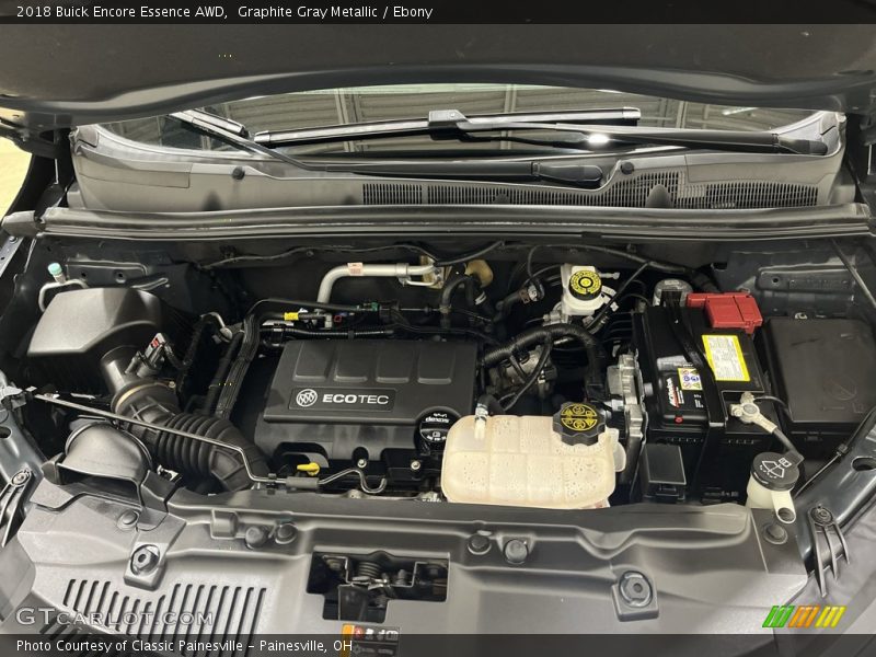 Graphite Gray Metallic / Ebony 2018 Buick Encore Essence AWD