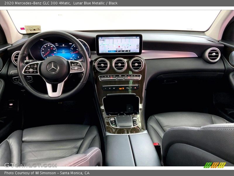 Lunar Blue Metallic / Black 2020 Mercedes-Benz GLC 300 4Matic