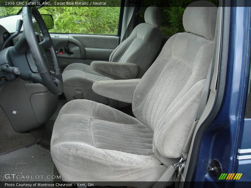 Cadet Blue Metallic / Neutral 1999 GMC Safari SL AWD