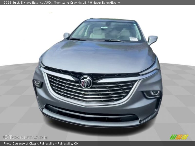 Moonstone Gray Metalli / Whisper Beige/Ebony 2023 Buick Enclave Essence AWD