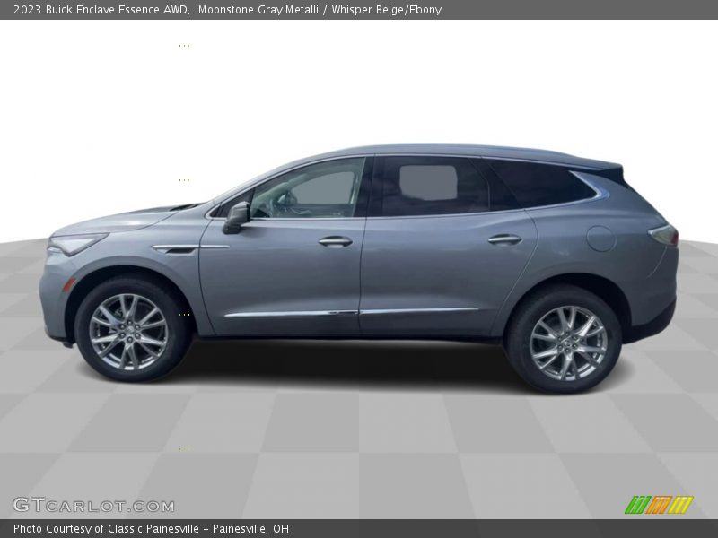 Moonstone Gray Metalli / Whisper Beige/Ebony 2023 Buick Enclave Essence AWD