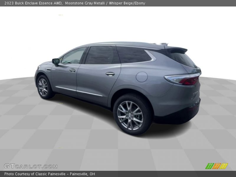 Moonstone Gray Metalli / Whisper Beige/Ebony 2023 Buick Enclave Essence AWD