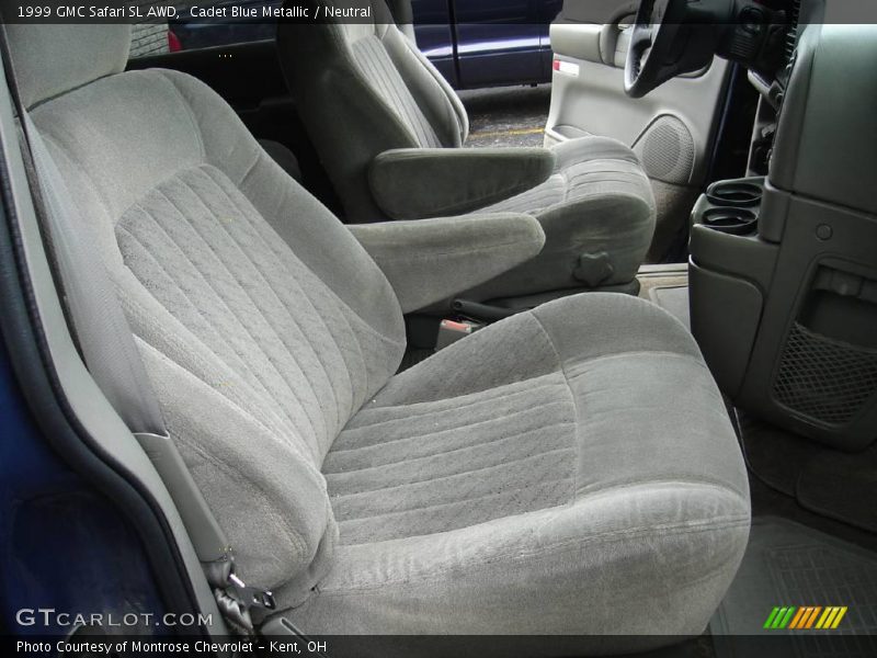 Cadet Blue Metallic / Neutral 1999 GMC Safari SL AWD