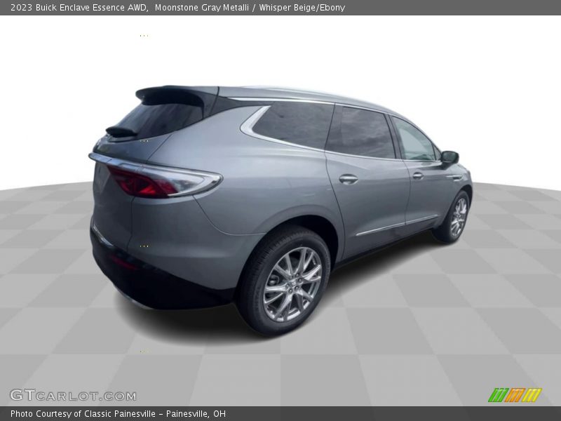 Moonstone Gray Metalli / Whisper Beige/Ebony 2023 Buick Enclave Essence AWD