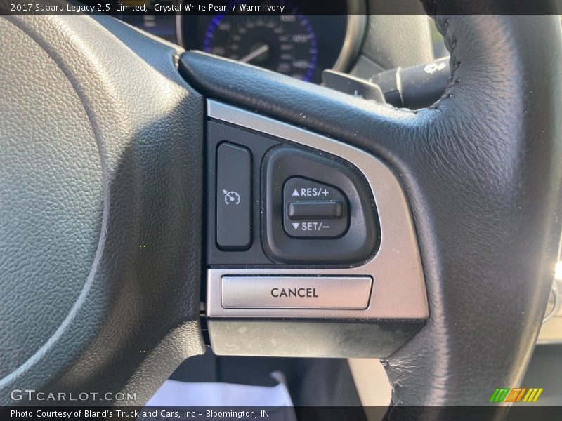 Crystal White Pearl / Warm Ivory 2017 Subaru Legacy 2.5i Limited