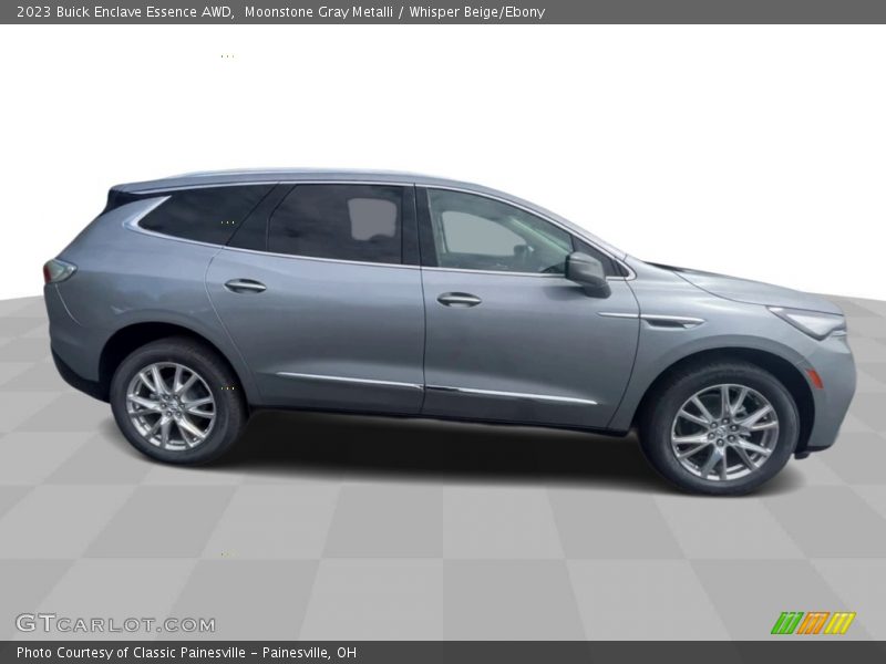 Moonstone Gray Metalli / Whisper Beige/Ebony 2023 Buick Enclave Essence AWD