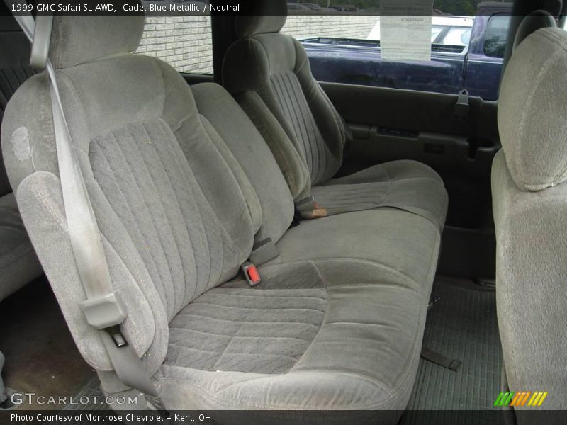 Cadet Blue Metallic / Neutral 1999 GMC Safari SL AWD