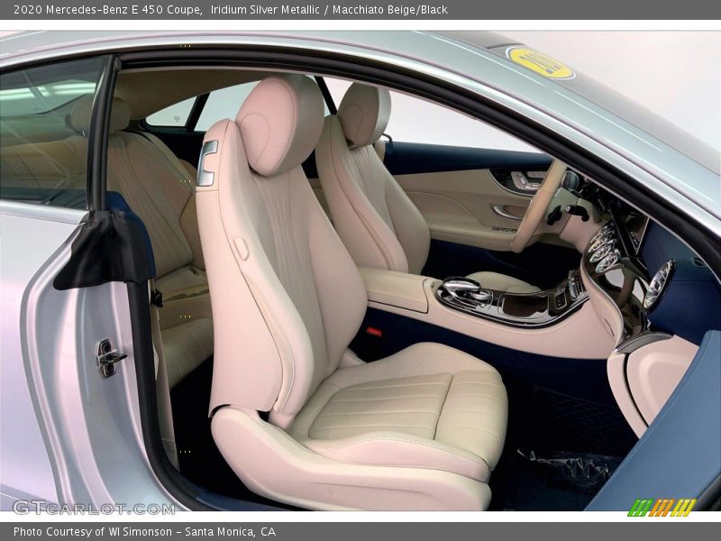 Iridium Silver Metallic / Macchiato Beige/Black 2020 Mercedes-Benz E 450 Coupe