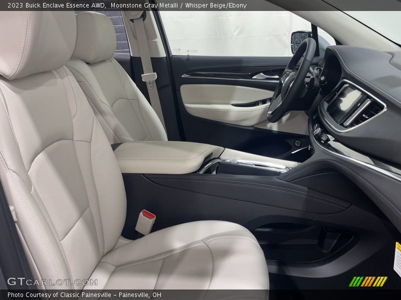 Moonstone Gray Metalli / Whisper Beige/Ebony 2023 Buick Enclave Essence AWD