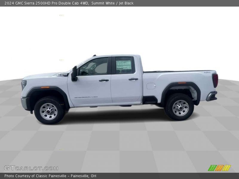  2024 Sierra 2500HD Pro Double Cab 4WD Summit White