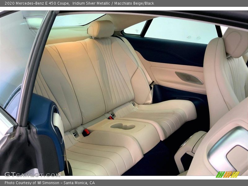 Iridium Silver Metallic / Macchiato Beige/Black 2020 Mercedes-Benz E 450 Coupe