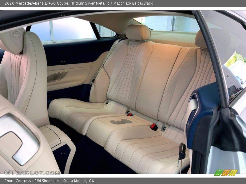 Iridium Silver Metallic / Macchiato Beige/Black 2020 Mercedes-Benz E 450 Coupe