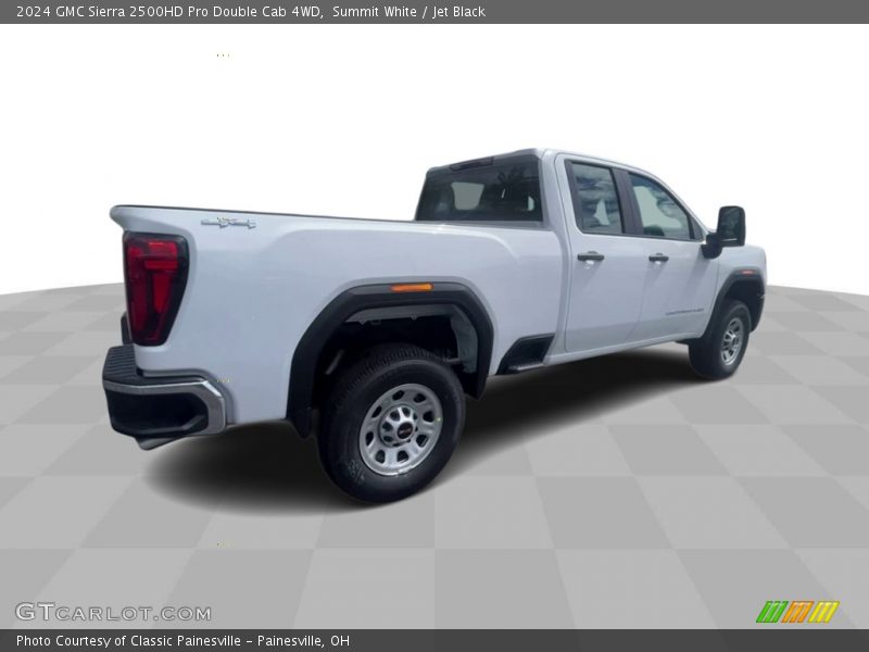 Summit White / Jet Black 2024 GMC Sierra 2500HD Pro Double Cab 4WD