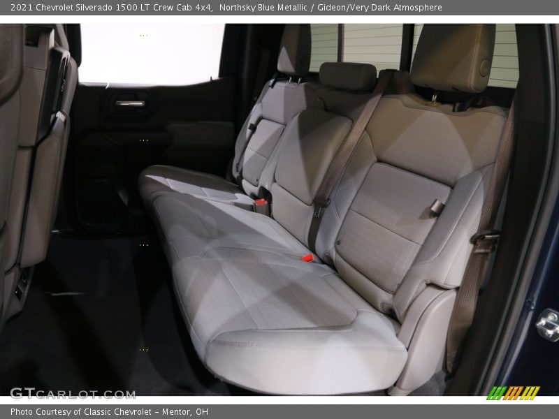 Northsky Blue Metallic / Gideon/Very Dark Atmosphere 2021 Chevrolet Silverado 1500 LT Crew Cab 4x4
