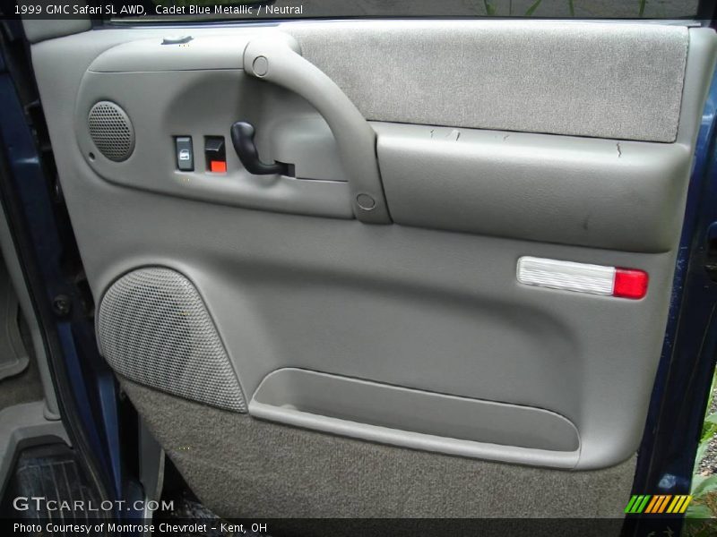 Cadet Blue Metallic / Neutral 1999 GMC Safari SL AWD