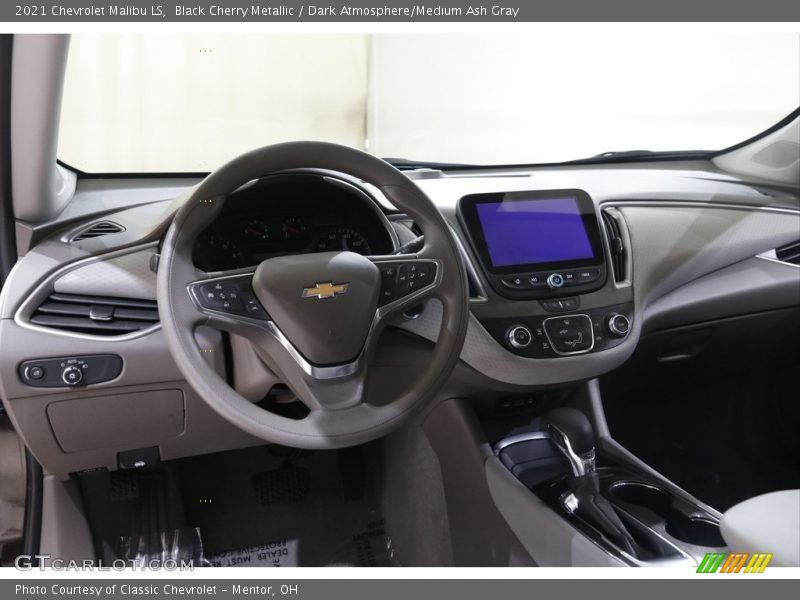 Black Cherry Metallic / Dark Atmosphere/Medium Ash Gray 2021 Chevrolet Malibu LS