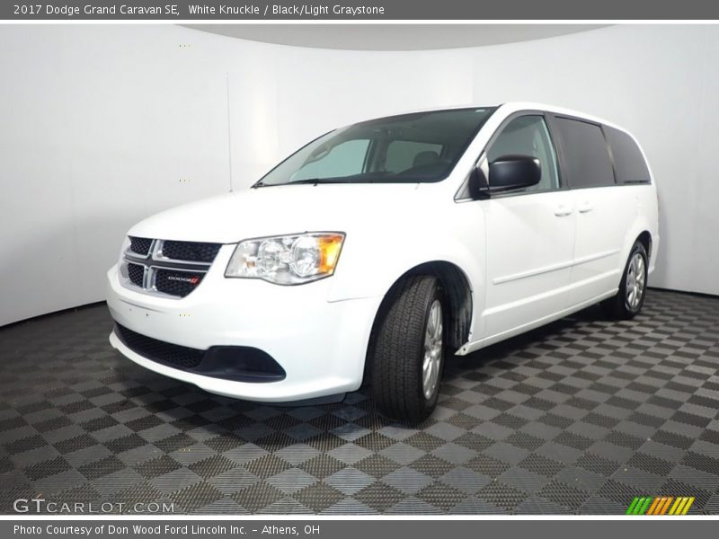 White Knuckle / Black/Light Graystone 2017 Dodge Grand Caravan SE