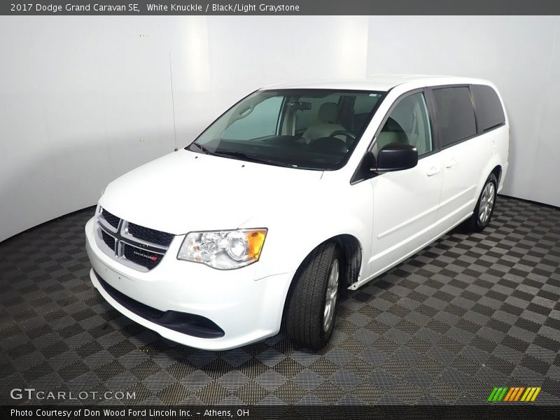 White Knuckle / Black/Light Graystone 2017 Dodge Grand Caravan SE