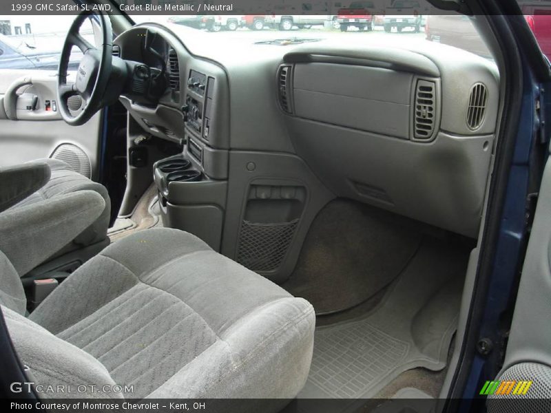 Cadet Blue Metallic / Neutral 1999 GMC Safari SL AWD