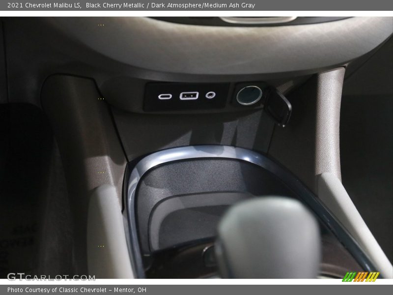 Black Cherry Metallic / Dark Atmosphere/Medium Ash Gray 2021 Chevrolet Malibu LS