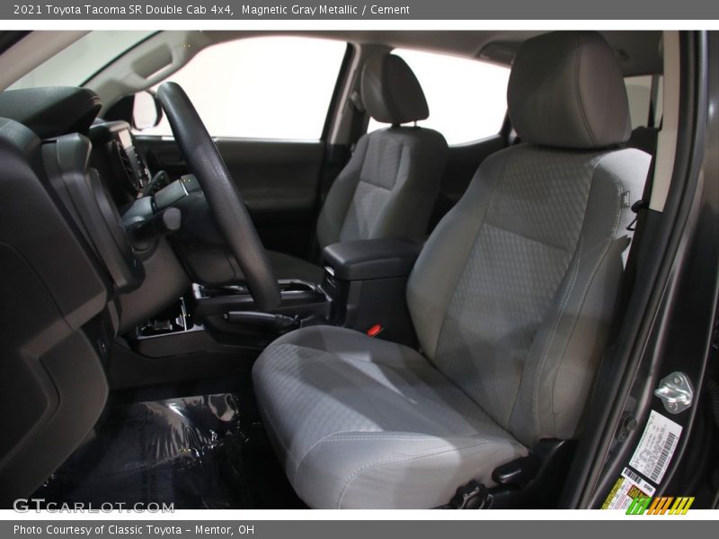 Magnetic Gray Metallic / Cement 2021 Toyota Tacoma SR Double Cab 4x4