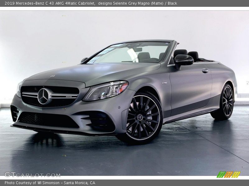 Front 3/4 View of 2019 C 43 AMG 4Matic Cabriolet