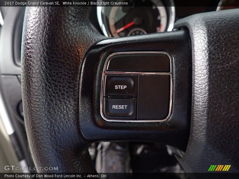 White Knuckle / Black/Light Graystone 2017 Dodge Grand Caravan SE