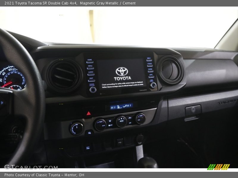 Magnetic Gray Metallic / Cement 2021 Toyota Tacoma SR Double Cab 4x4