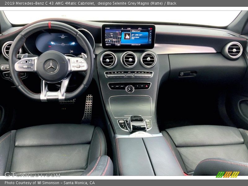 designo Selenite Grey Magno (Matte) / Black 2019 Mercedes-Benz C 43 AMG 4Matic Cabriolet