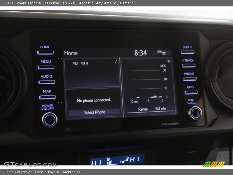 Magnetic Gray Metallic / Cement 2021 Toyota Tacoma SR Double Cab 4x4