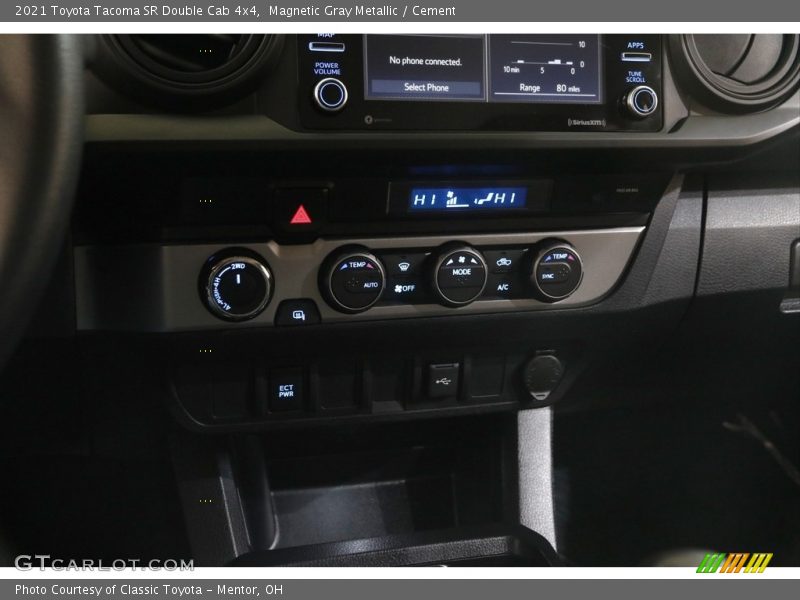 Magnetic Gray Metallic / Cement 2021 Toyota Tacoma SR Double Cab 4x4