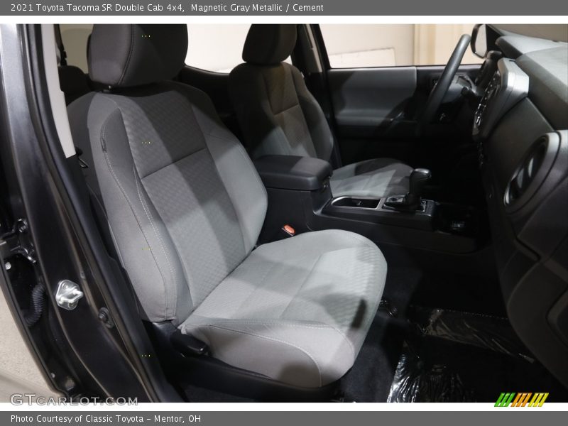 Magnetic Gray Metallic / Cement 2021 Toyota Tacoma SR Double Cab 4x4