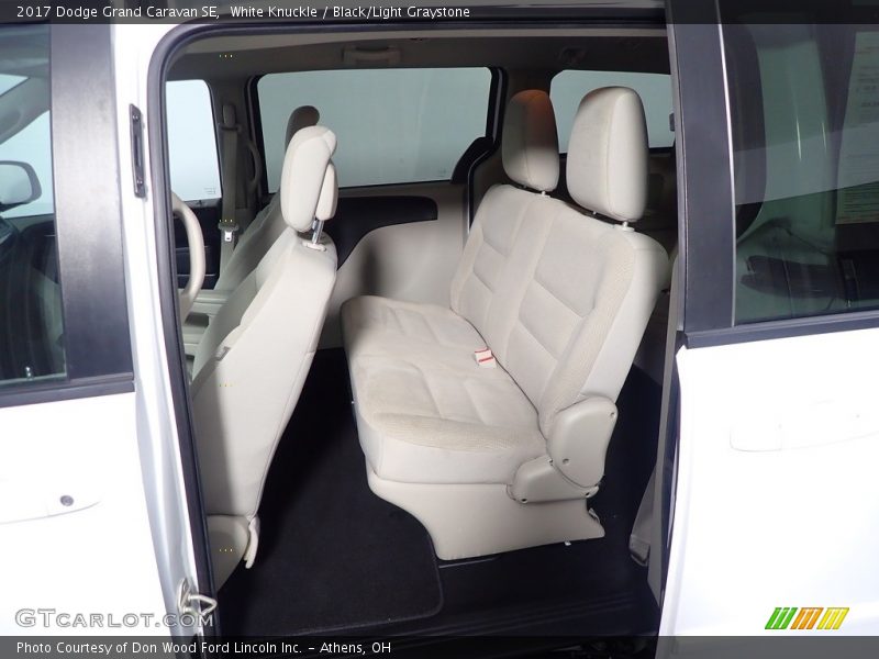 White Knuckle / Black/Light Graystone 2017 Dodge Grand Caravan SE