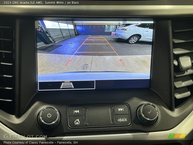 Summit White / Jet Black 2023 GMC Acadia SLE AWD