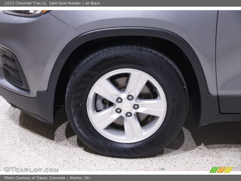 Satin Steel Metallic / Jet Black 2020 Chevrolet Trax LS
