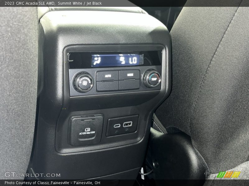 Summit White / Jet Black 2023 GMC Acadia SLE AWD