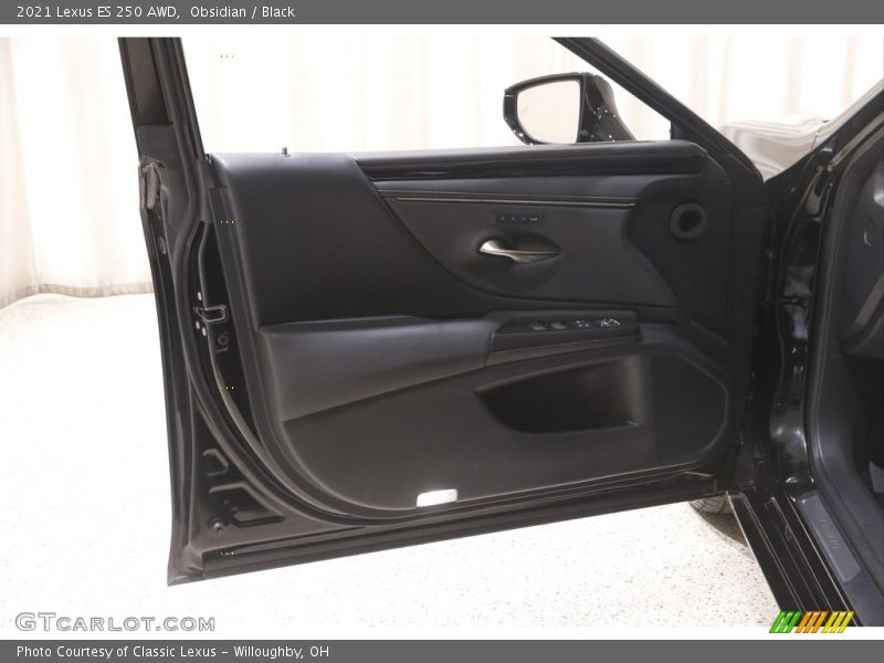 Obsidian / Black 2021 Lexus ES 250 AWD