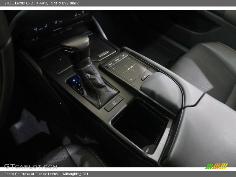 Obsidian / Black 2021 Lexus ES 250 AWD