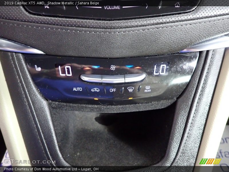 Shadow Metallic / Sahara Beige 2019 Cadillac XT5 AWD